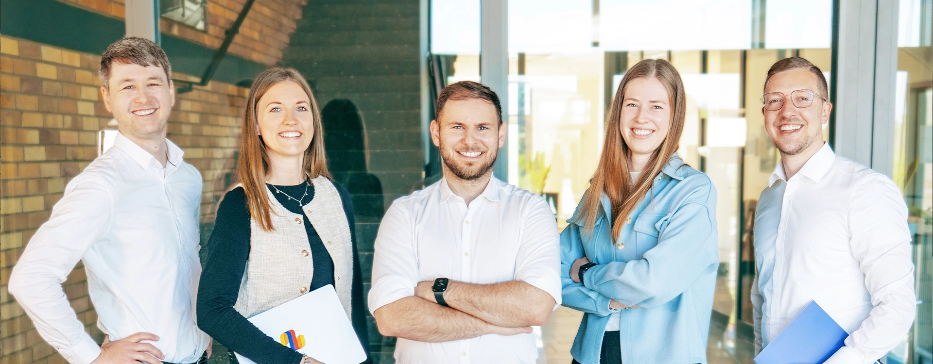 Gruppenbild Mitarbeiter der Stadtwerke Heidenheim AG - Unternehmensgruppe